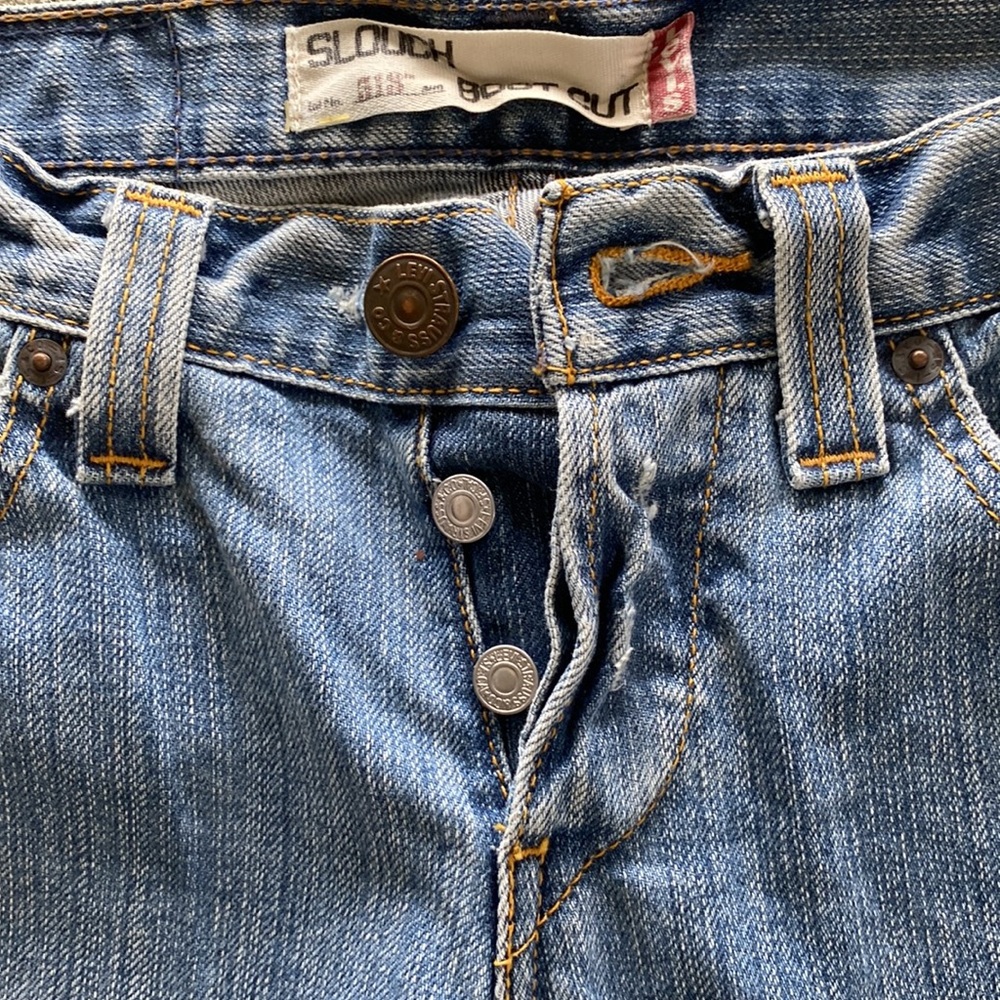 Levi’s Vintage Button Fly Slouch Boot Cut Jeans. … - image 2